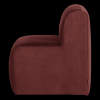 378033 VA 03 VS WP Mojo Base eetbank 84cm rugleuning velvet kastanjebruin L1