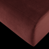 378033 VA 05 VS WP Mojo Base eetbank 84cm rugleuning velvet kastanjebruin C1