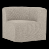 378034 EM 02 VS WP Mojo base eetbank hoek met rugleuning boucle beige melange FA