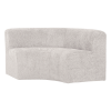 378036 WE 02 VS WP Mojo base eetbank halfronde hoek rug wollig ecru FA