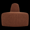 378035 RM 01 VS WP Mojo base eetbank hoek rond rugleuning boucle roestbruin F1