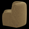 378036 GM 03 VS WP Mojo base eetbank halfronde hoek rug boucle geel bruin melange L1