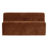 378032 R 01 VS WP Mojo Base eetbank 164cm rugleuning ribstof roestbruin F1