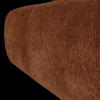 378032 R 04 VS WP Mojo Base eetbank 164cm rugleuning ribstof roestbruin C1
