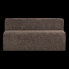 378032 WB 01 VS WP Mojo base eetbank 164cm rugleuning wollig bruin F1