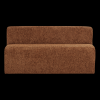 378032 WR 01 VS WP Mojo base eetbank 164cm rugleuning wollig roestbruin F1