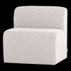 378033 CM 02 VS WP Mojo base eetbank 84cm rugleuning boucle ecru melange FA