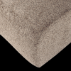 378032 WD 05 VS WP Mojo base eetbank 164cm rugleuning wollig donkerzand C1
