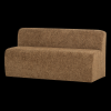 378032 WH 02 VS WP Mojo base eetbank 164cm rugleuning wollig honinggeel FA