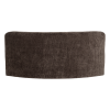 378036 B 06 VS WP Mojo Base eetbank halfronde hoek rugleuning ribstof bruin B1