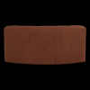378036 RM 05 VS WP Mojo base eetbank halfronde hoek rug boucle roestbruin B1