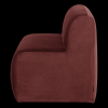 378032 VA 03 VS WP Mojo Base eetbank 164cm rugleuning velvet kastanjebruin L1