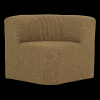378034 GM 01 VS WP Mojo base eetbank hoek met rugleuning boucle geel bruin melange F1
