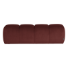 378461 VA 01 VS WP Mojo eetbank 164cm velvet kastanjebruin F1