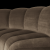 378902 VT 06 VS WP Mojo eetbank halfronde hoek rugleuning velvet taupe C1