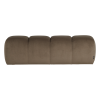 378461 VT 01 VS WP Mojo eetbank 164cm velvet taupe F1