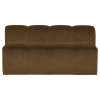 378462 VH 01 VS WP Mojo eetbank 164cm met rugleuning velvet honinggeel F1