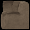 378533 VT 02 VS WP Mojo eetbank hoek met rugleuning velvet taupe FA