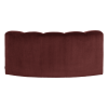 378902 VA 05 VS WP Mojo eetbank halfronde hoek rugleuning velvet kastanjebruin B1