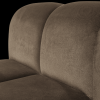 378519 VT 06 VS WP Mojo eetbank 84cm met rugleuning velvet taupe C2