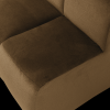 378519 VH 05 VS WP Mojo eetbank 84cm met rugleuning velvet honinggeel C1