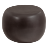 375155 D 03 VS Pebble bijzettafel 31x65x49 cm betonlook donkerbruin L1