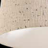 377983 ND 03 VS Loft hanglamp metaal boucle naturel met stippen C1