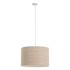 377983 NS 01 VS Loft hanglamp metaal boucle naturel met strepen F1