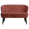 340443 BR 01 VS Sara bankje velvet bordeauxrood F1