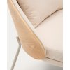 eamy beige kreslo