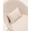 eamy beige kreslo
