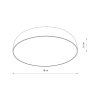 satellite darkgrey nastenna lampa