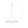 misti white visiaca lampa