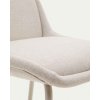 aimin chenille beige pultova stolicka