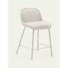 aimin chenille beige pultova stolicka