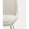 aimin chenille beige jedalenska stolicka