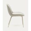 aimin chenille beige jedalenska stolicka