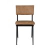 dutchbone new willow leather stolicka