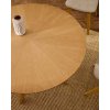 naanim oak round jedalensky stol