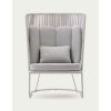 saconca grey high zahradne kreslo
