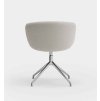 add fabric silver otocna stolicka s podruckami