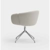 add fabric silver otocna stolicka s podruckami