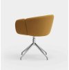 add fabric silver otocna stolicka s podruckami
