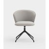 add fabric black otocna stolicka