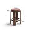 granite 75 walnut barova stolicka