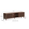 beyla walnut tv stolik