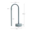 bow portable stolova lampa