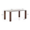 adularia glass 160 jedalensky stol