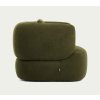 martina boucle green otocne kreslo