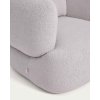 martina boucle stone kreslo